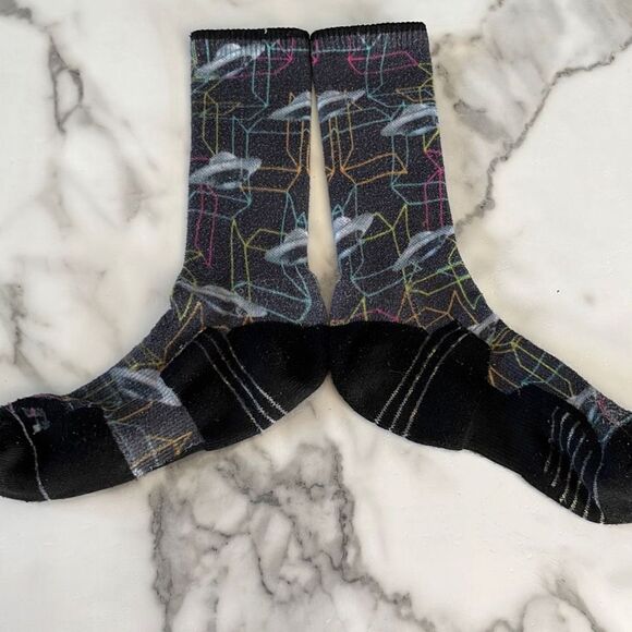 Russell Athletic UFO Graphic Casual Socks - Picture 1 of 5